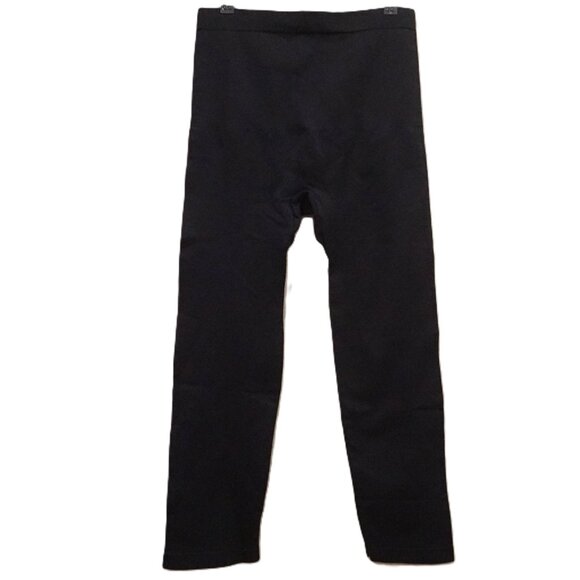 Empetur Shapermint Black High Waisted Shaping Capri Leggings Size X-Large - Picture 3 of 6